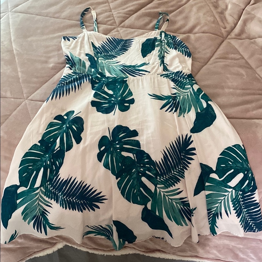 Old Navy Blue Sleeveless Spaghetti Strap Sundress